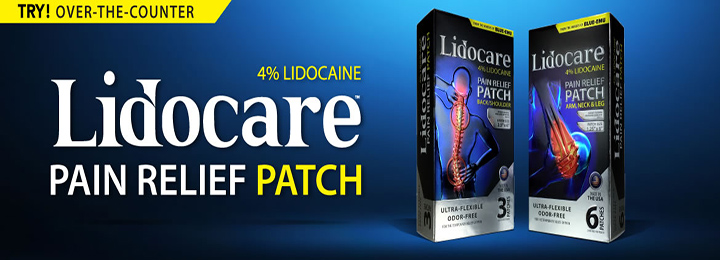Lidocare pain relief patch