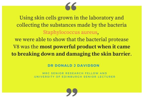 Interview with Dr Donald J Davison, MRC Senior Research Fellow and Senior Lecturer at University of Edinburgh on his published study on skin defences against staphylococcus aureus bacteria