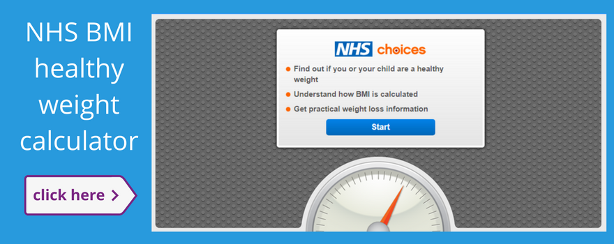 An image of the BMI calculator which you can click on to take you to an external link for type 2 diabetes by 2045